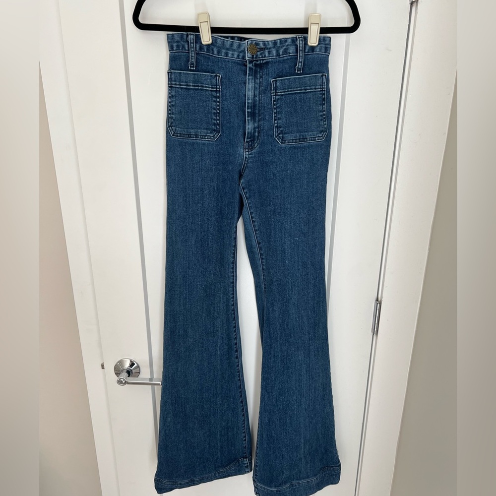 Show me your mumu bell bottom jeans